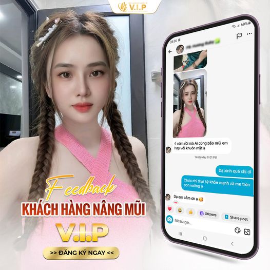 Mũi đẹp sau nhiều năm
