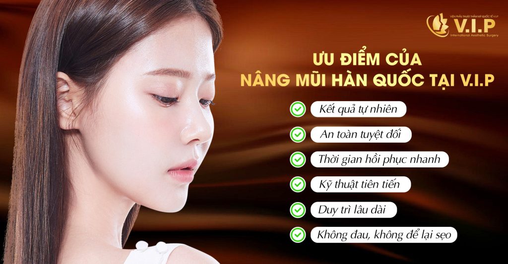 6 ưu điểm của nâng mũi hàn quốc